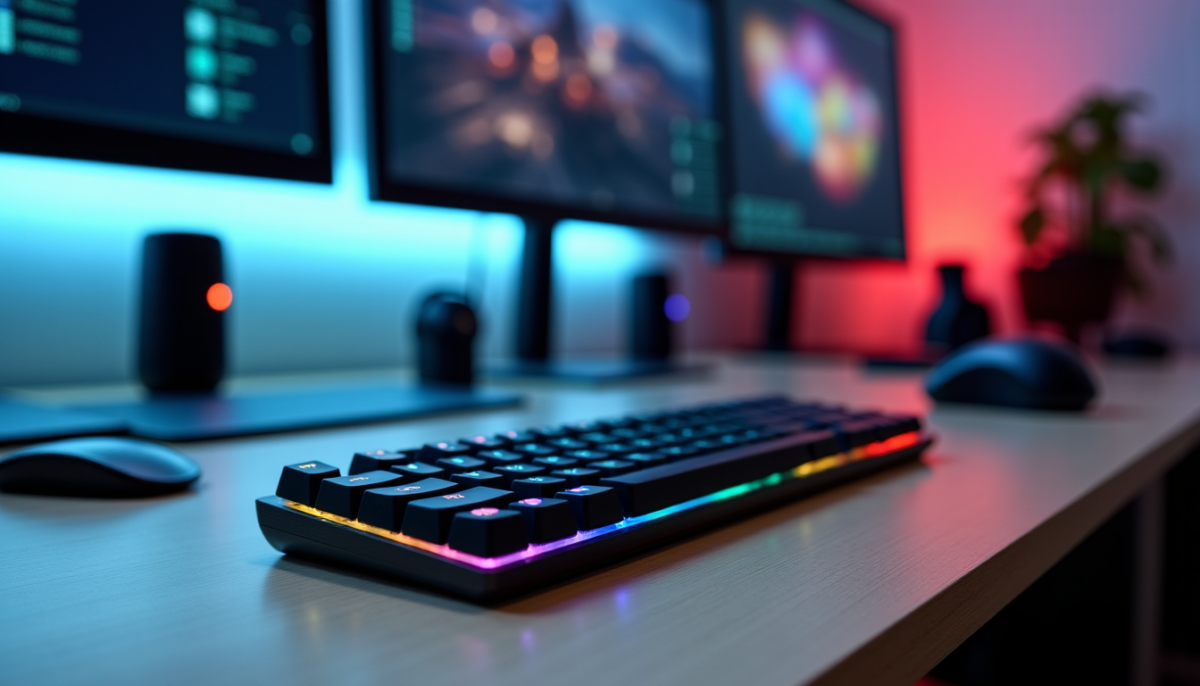 Passer au clavier compact : gains quotidiens pour le bureau et le gaming
